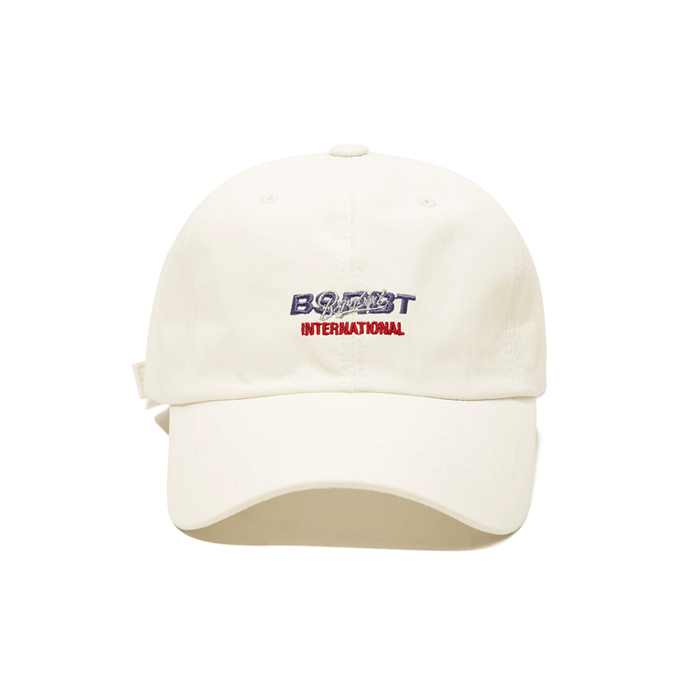 비에스래빗 2223 BSRABBIT AUTHENTIC LOGO CAP WHITE 모자 스냅백 볼캡