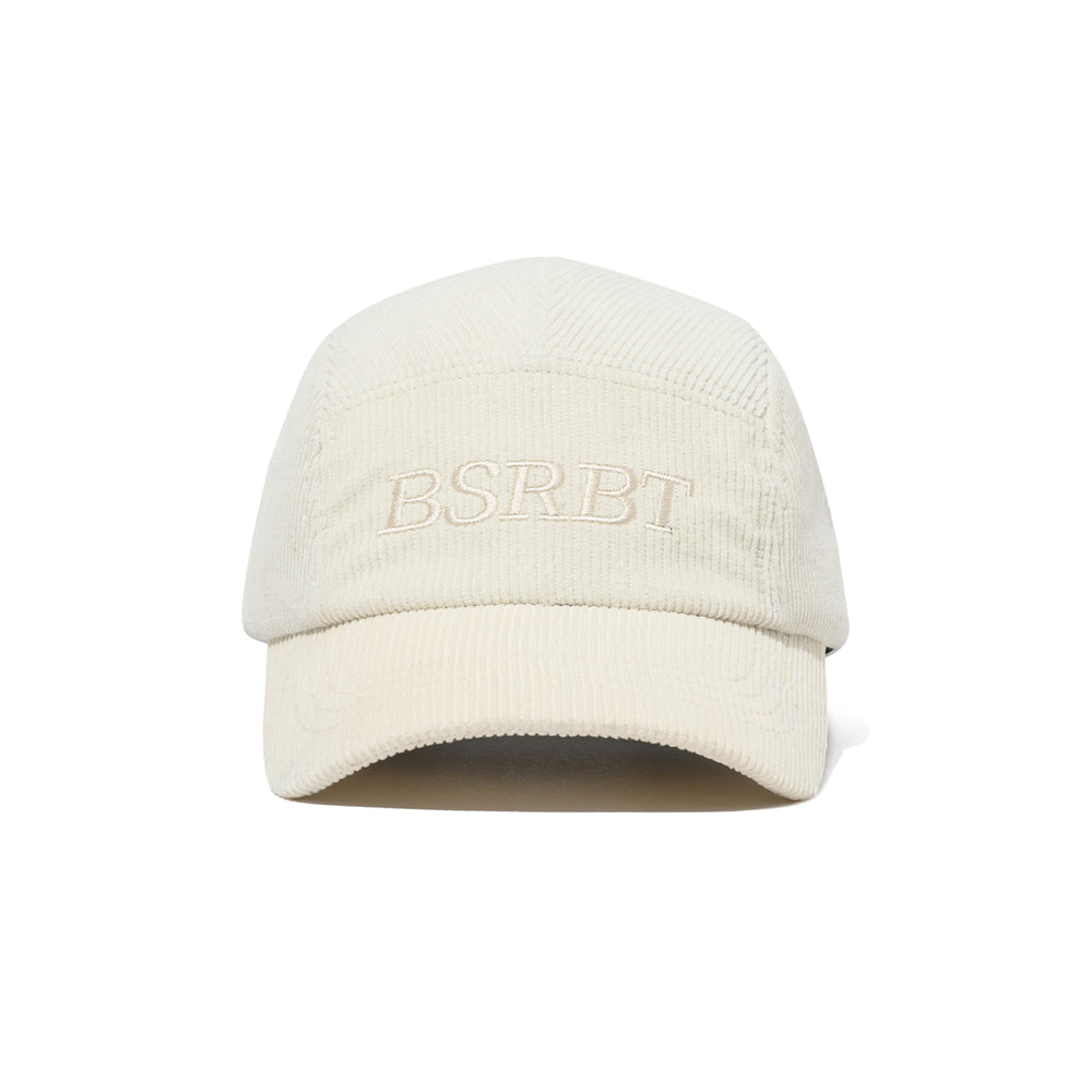 비에스래빗 2324 BSRABBIT BSRBT 5 PANNAL CAP STRIPE CORDUROY WHITE 모자 스냅백 볼캡