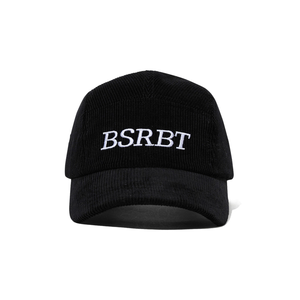비에스래빗 2324 BSRABBIT BSRBT 5 PANNAL CAP STRIPE  CORDUROY BLACK 모자 스냅백 볼캡