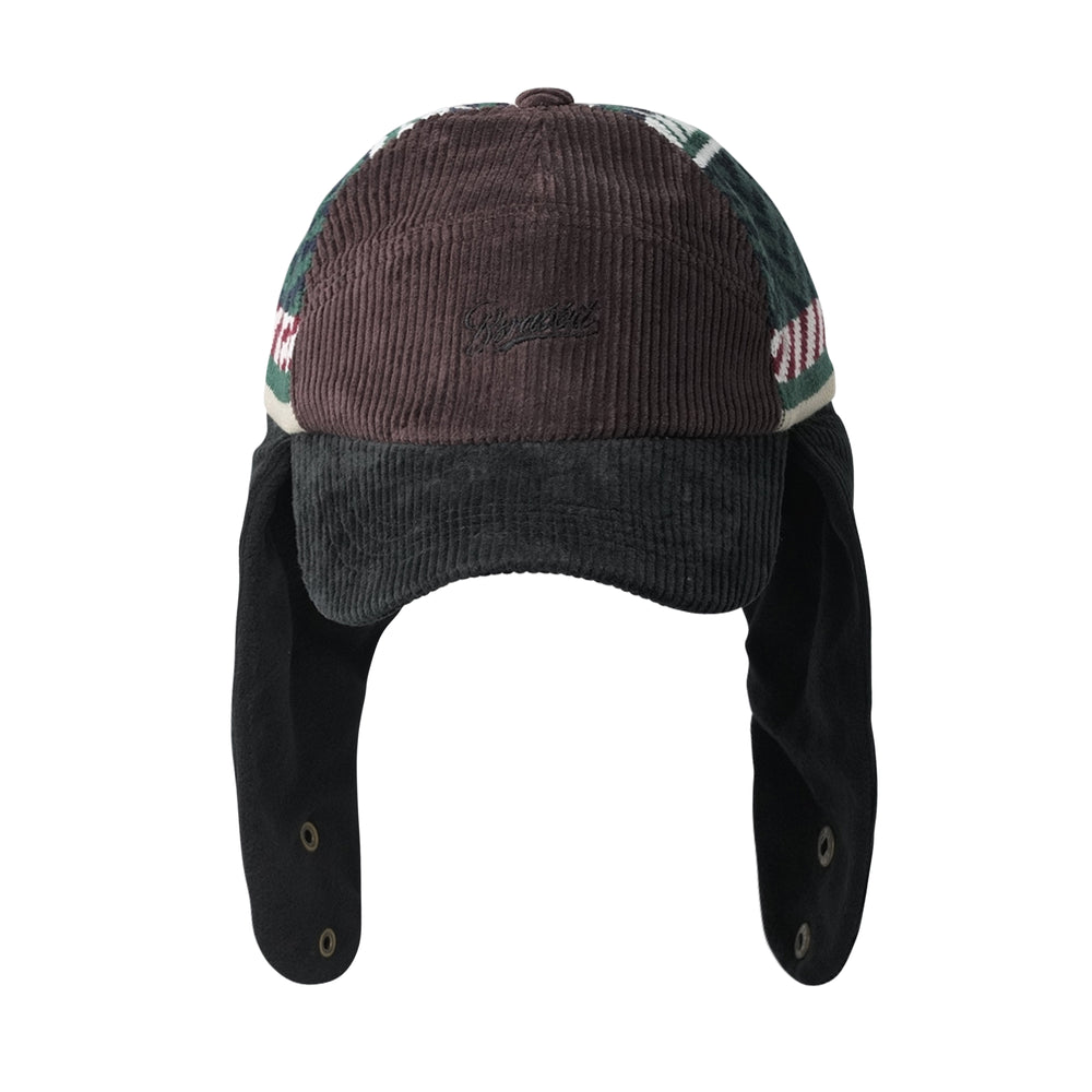 비에스래빗 2324 BSRABBIT BSRABBIT EARFLAP HAT NORDIC BLACK 모자 이어플랩 햇 스냅백 볼캡
