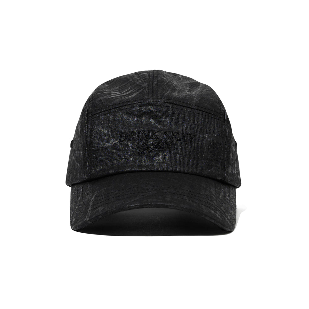 비에스래빗 2324 BSRABBIT DSXBS 5 PANNAL CAP LEATHER BLACK 모자 스냅백 볼캡
