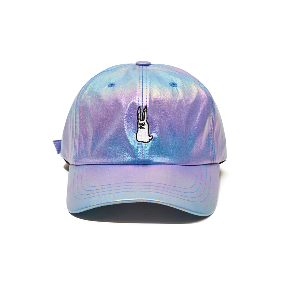 비에스래빗 2223 BSRABBIT GR HOLOGRAM CAP BLUE 모자 스냅백 볼캡